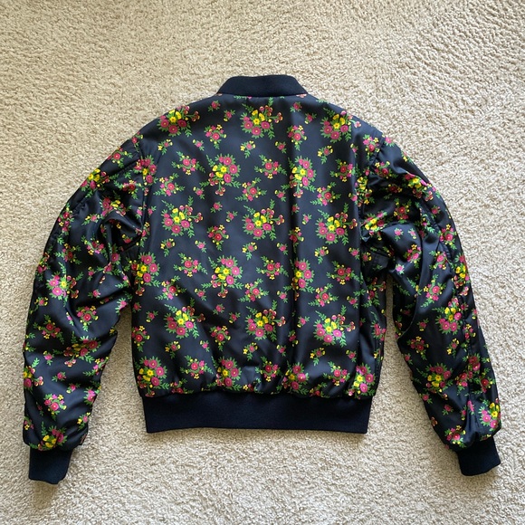 Gucci Floral Bomber Jacket Sz 38 or Small - Picture 3 of 16